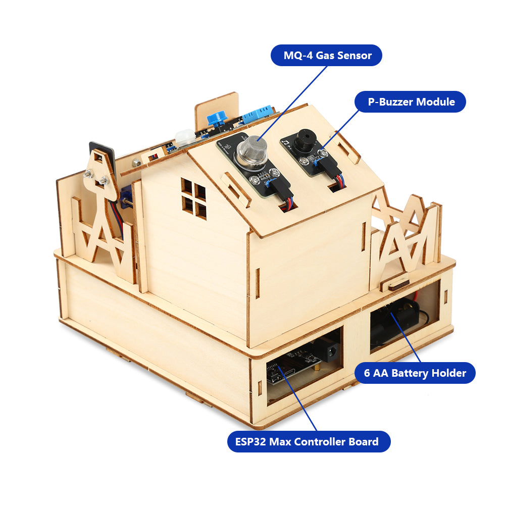 ACEBOTT IoT Smart Home Basic Starter Kit for ESP32