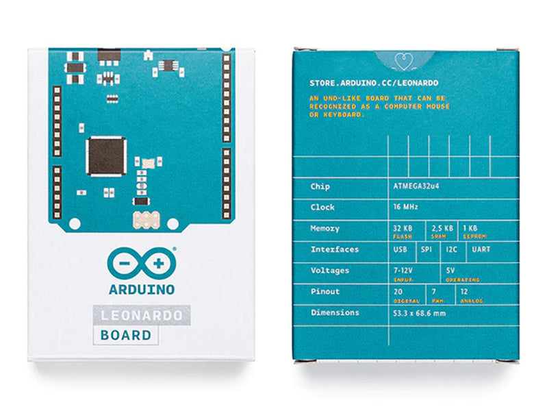 Arduino® Leonardo with Headers