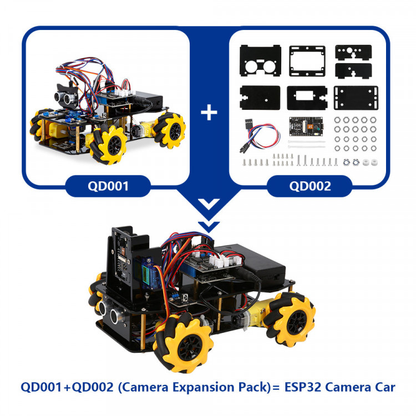 ACEBOTT ESP32 Camera Expansion Pack (for Smart Car Starter Kit)