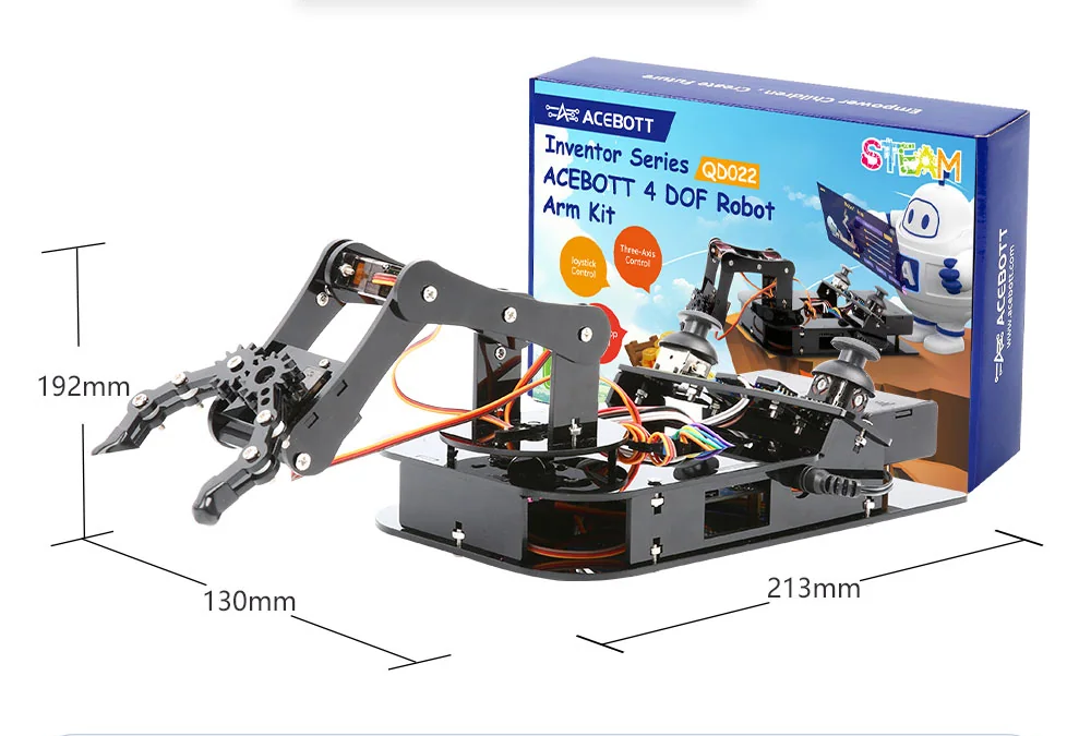 ACEBOTT 4 DOF Robot Arm Kit