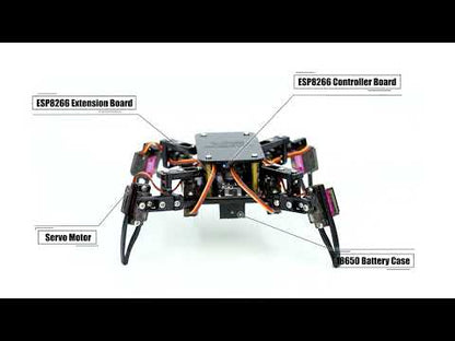 ACEBOTT Quadruped Bionic Spider Robot with ESP8266